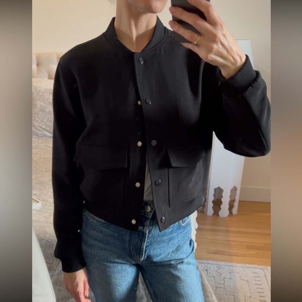 Joie Black Women's Bomber Jacket
